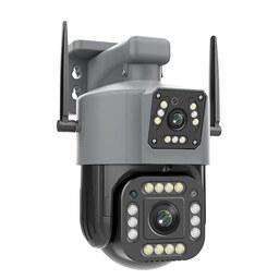 دوربین مداربسته سیمکارتی دولنز تحت شبکه مدل SF4-SIMCARD 4G DUAL LENS PRO