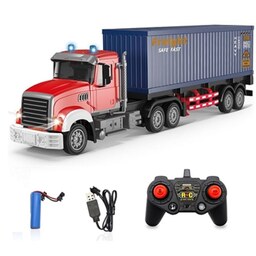  ماشین تریلی کنترلی بزرگ کانتینردار Remote Control TRANSPORT TRUCK  