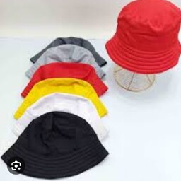 کلاه باکت درجه یک ، باکت هت کتان باکیفیت در رنگبندی خاص و با کیفیت مناسب 10سال تا بزرگسال کلاه ماهیگیری کلاه خاص