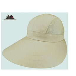کلاه نقاب بلند تابستانی( کرم )