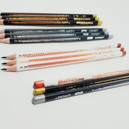 مداد مشکی سه گوش سه رنگ ووک