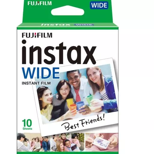 فیلم کاغذ 10 تایی دوربین instax wide film