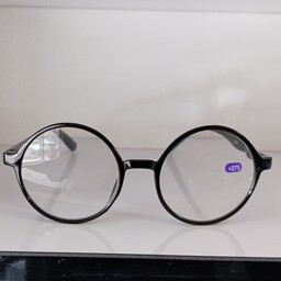 عینک مطالعه نزدیکبینی پیرچشمی گرد(گالیله ای) با میدان دید زیاد