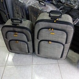 چمدان پنج چرخ ژله ای کیفیت عالی ارسال رایگان سایز کوجک