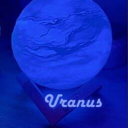 آباژور سیاره اورانوس با پایه چوبی قطر 12