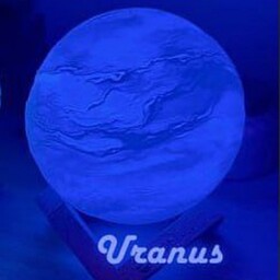 آباژور سیاره اورانوس با پایه چوبی قطر 14