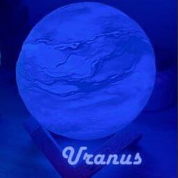 آباژور سیاره اورانوس با پایه چوبی قطر 20