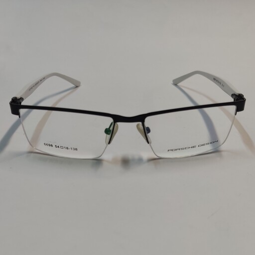 فریم عینک طبی PORSCHE DESIGN مدل نیم فریم