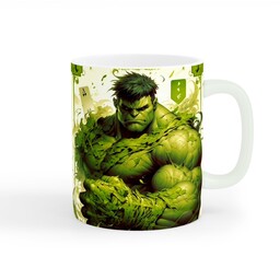 ماگ طرح هالک Hulk کد wall-2634