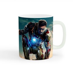 ماگ طرح مرد آهنی Iron Man کد wall-2711