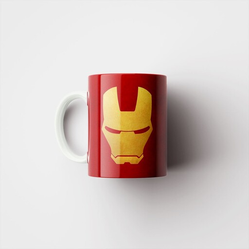 ماگ طرح مرد آهنی Iron Man کد wall-2693