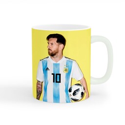 ماگ طرح لیونل مسی Leo Messi کد wall-3727