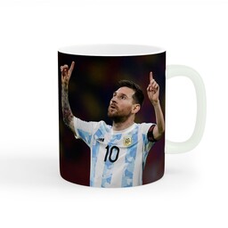 ماگ طرح لیونل مسی Leo Messi کد wall-3703