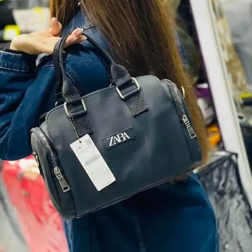 کیف دستی و رودوشی دخترانه مدل (ZARA) جنس ساتن 