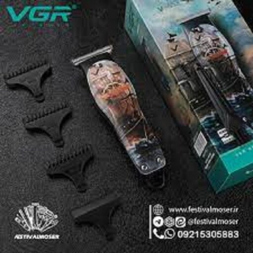 ماشین اصلاح موی سر و صورت وی جی ار مدل V-953