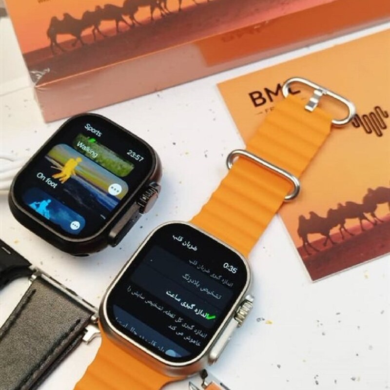 ساعت هوشمند بی ام ال طرح اپل واچ اولترا مدل BML BW30 Ultra ا BML BW30 Ultra Smart Watch