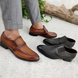 کفش مردانه چرم طبیعی گاوی زیره پیو طبی(40تا44)- کفش مردانه- کفش مجلسی مردانه- کفش عیدانه