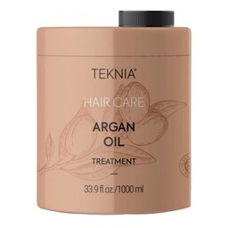 ماسک مو آبرسان و مغذی لاکمه سری Teknia مدل Argan Oil مناسب موهای معمولی و خشک حجم 1000 میل