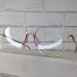 عینک طبی فلزی پد یک تیکه زنانه تیفانی