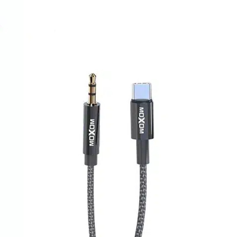 کابل تبدیل USB-C به AUX ماکسوم مدل MX-AX40 - سفید, هفت روز ضمانت تست و اصالت کالا