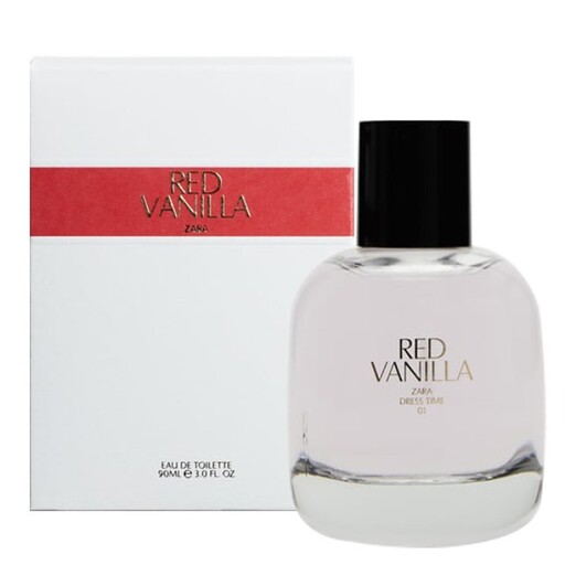 ادو تویلت زنانه زارا مدل RED VANILLA حجم 90 میلی‌لیتر