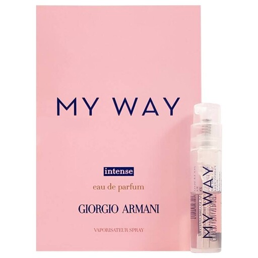 عطر جیبی زنانه جورجیو آرمانی مدل My Way Intense حجم 1.2 میلی لیتر