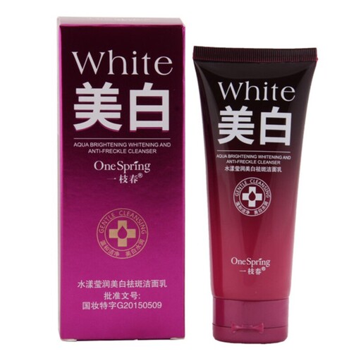 لوسیون پاک کننده آرایش صورت وان سپرینگ مدل White 8820 وزن 100 گرم