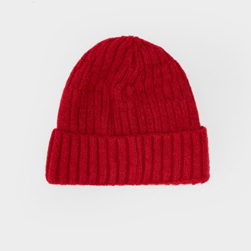 خرید کلاه زمستانی زنانه قرمز السی وایکیکی W38419Z8 ا lcwaikiki رصان باسلام