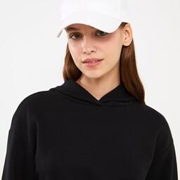 خرید کلاه کپ زنانه سفید السی وایکیکی W3H634Z8 ا lcwaikiki رصان باسلام