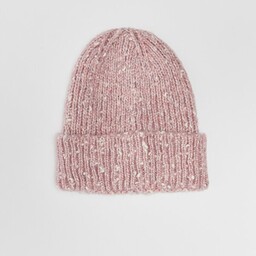 خرید کلاه زمستانی زنانه صورتی السی وایکیکی W38420Z8 ا lcwaikiki رصان باسلام