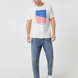 خرید اینترنتی شلوار جین مردانه آبی کوتون 23YY59000704