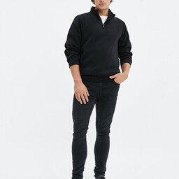 خرید اینترنتی شلوار جین مردانه سیاه کوتون 4WAM40275ND