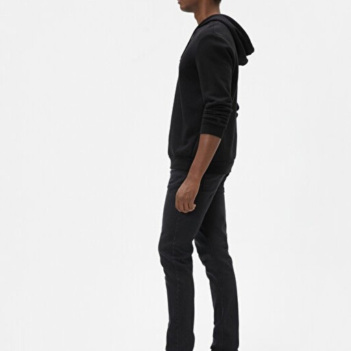 خرید اینترنتی شلوار جین مردانه سیاه کوتون 4WAM40419ND