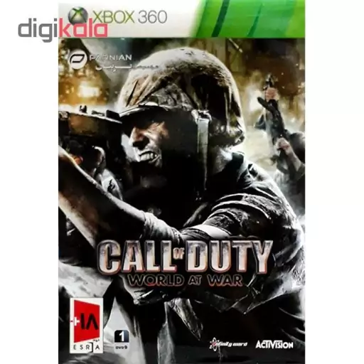 بازی call of duty world at war مخصوص xbox360