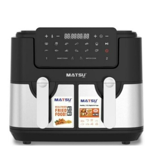 سرخ کن - 9 لیتر دو قلو -  ماتسو ژاپن MATSU Japan - مدل MA-2777