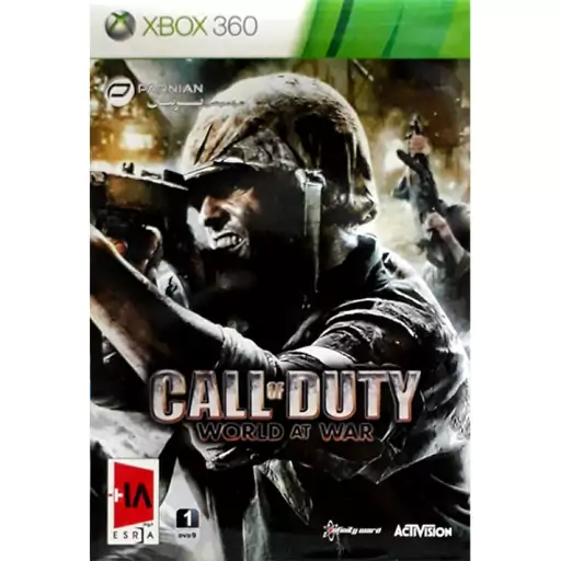 بازی call of duty world at war مخصوص xbox360