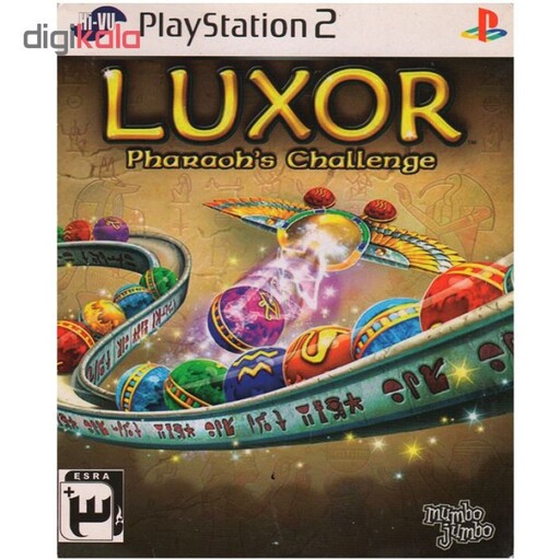 بازی LUXOR Pharaohs Challenge مخصوص PS2