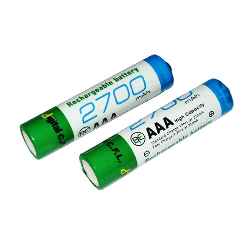 باتری نیم قلمی  سی.اف.ال مدل  C.F.L 2700 AAA بسته دو عددی
