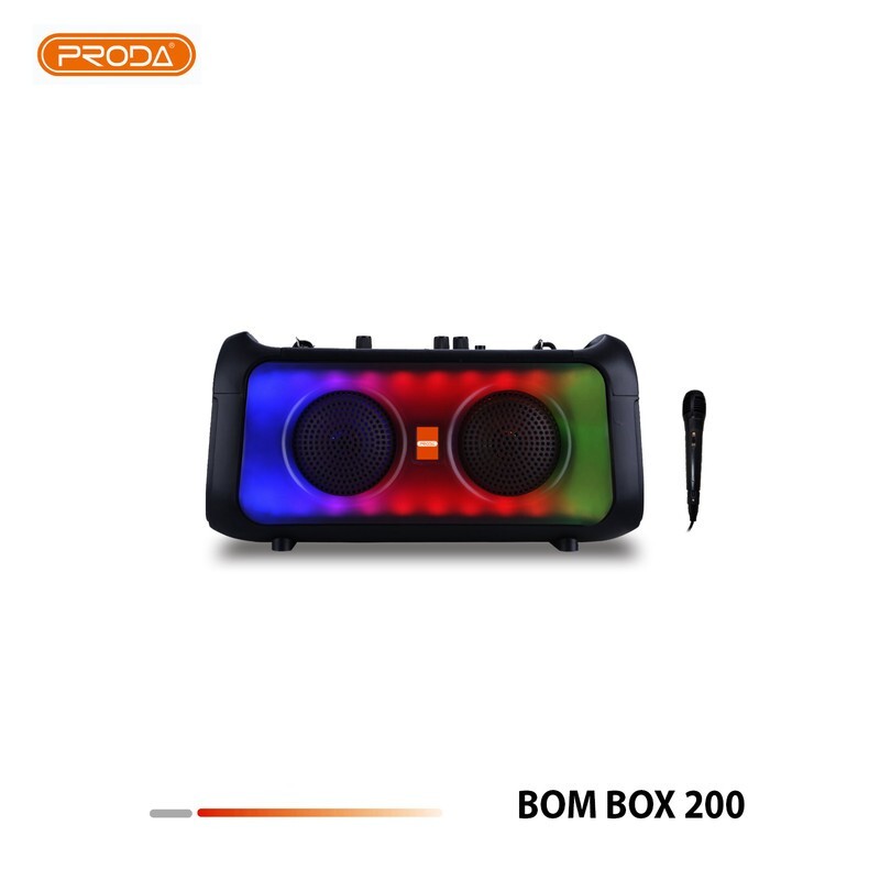 اسپیکر بلوتوثی قابل حمل پرودا مدل BOM BOX 200