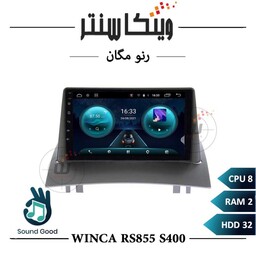 مانیتور رنو مگان برند وینکا مدل Winca RS855 سری S400 رم 2