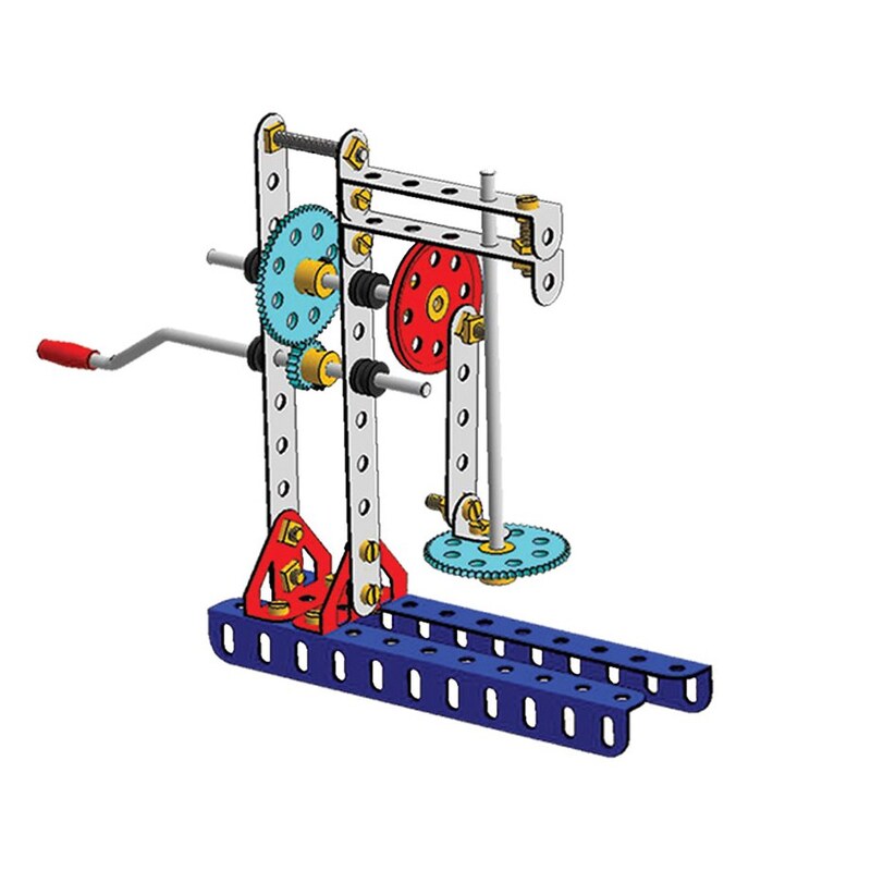 اسباب بازی آموزشی آریانا رباتیک مکانیزم های وسایل خانگی مدل چرخ خیاطی