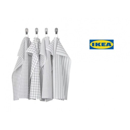 دستمال آشپزخانه و رطوبت گیر IKEA مدل RINNIG پک 4 عددی