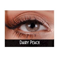 لنز رنگی چشم مکس ویو ویژن فلش رنگ عسلی خاکی Dairy Peach