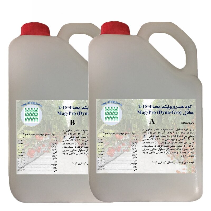 کود هیدروپونیک مایع مخصوص میوه دهی کد LP1000