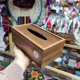 جعبه دستمال چوبی درجه یک جا دستمال چوبی 