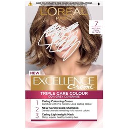 کیت رنگ موی اورال مدل Excellence  شماره 7