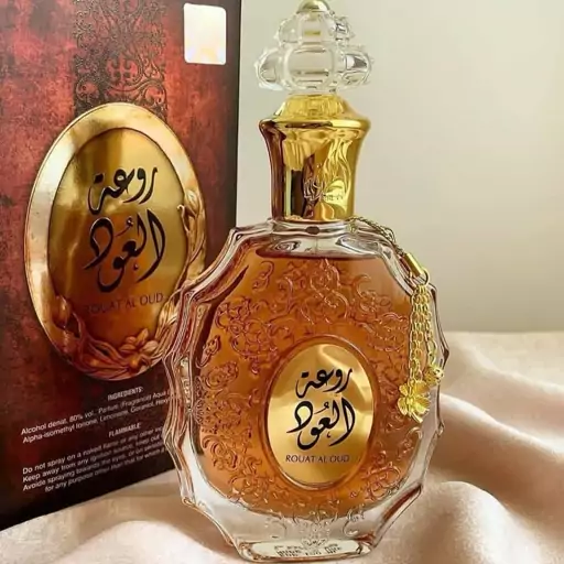 ادکلن عطر روعه العود 100 میل برند لطافه امارات دبی اورجینال