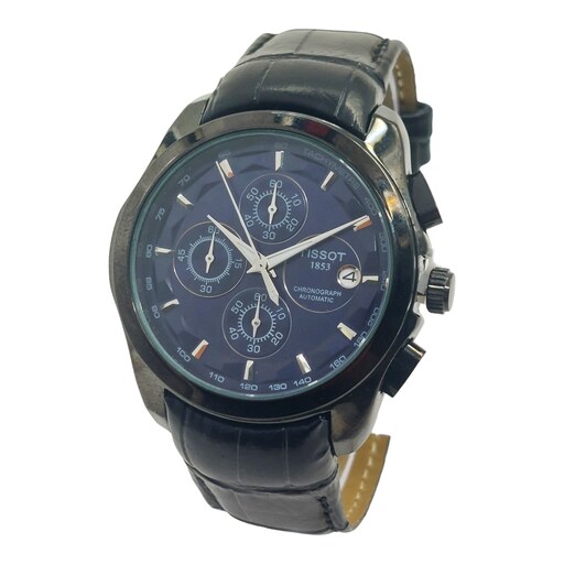 ساعت مچی مردانه تیسوت سه موتوره،کرنوگراف TISSOT 1853 CHM BK-BE