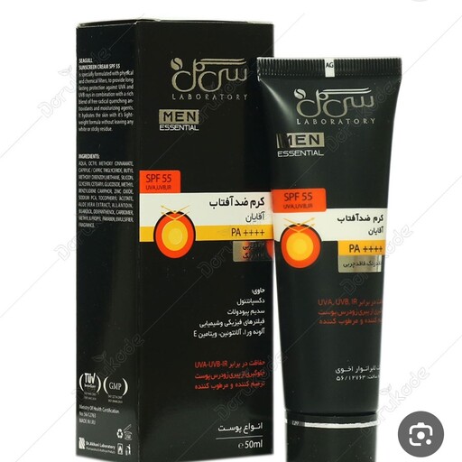 کرم ضدآفتاب SPF55 آقایان فاقد چربی 50 میلی لیتر سی گل
مناسب انواع پوست