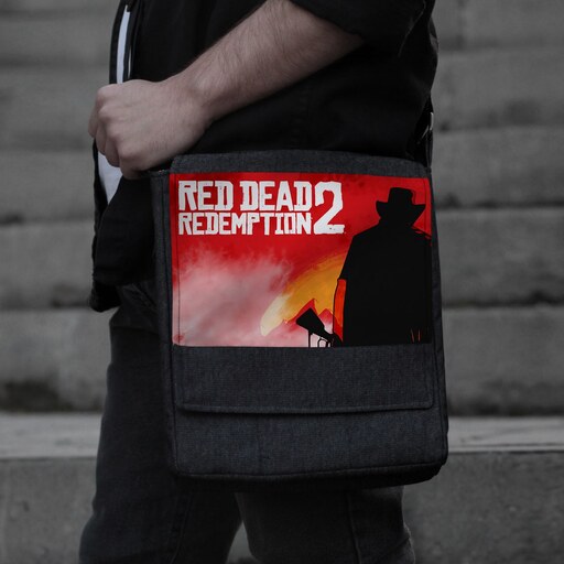 کیف دوشی چی چاپ طرح بازی رد دد Red Dead 2 کد 65864